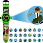 Ssr Ben 10-24 Images Projector Watch Digital Wrist Watch For Boys And Girls Gift X-Mas Gift