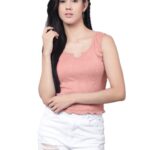 Accessorize Kingdom Tops for Women | Crop top Tank top | Beach wear | Stylish Inner for Women | Ribbed Tops | Spaghetti top | Gym Tops | Trendy Tops